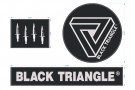 Black Triangle | Gi Patch Set Black Triangle | Gi Patch Set